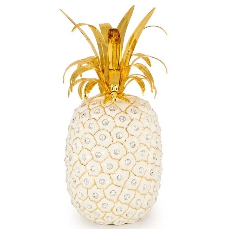 Сувенир ананас, 16х30 см. EMOZIONI, керамика, swarovski