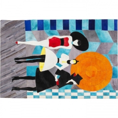 Ковер Fashionistas, коллекция "Модницы" 240*1*170, Коровья шкура, Козья шкура, Мультиколор