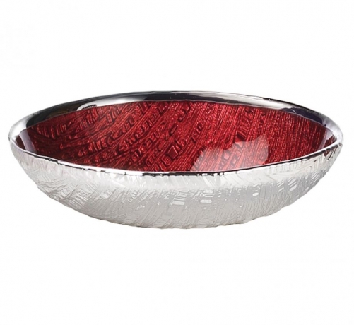 Блюдо, 18 см. красный, ARGENESI INFINITY