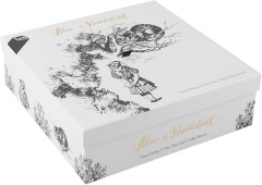 Подставка для торта техъярусная Алиса в Стране Чудес V&amp;A, 13,4x10,4x10,4 см. Kitchen Craft