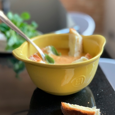 Пиала для запекания и сервировки, цвет крем Emile Henry