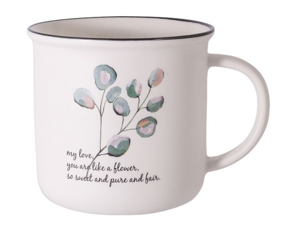 Кружка Эвкалипт, 400 мл. Home & Style