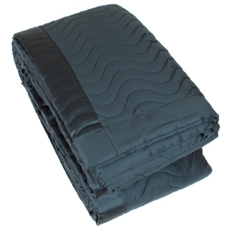 Покрывало сатиновое "NEW WAVE" Bovi, 200х220 см. индиго