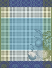 Прихватка, 15х33 см. 100% хлопок, синяя, ARRIERE-PAYS Le Jacquard Francais