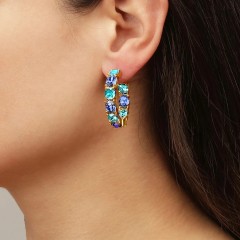 Серьги GRETIA SG AQUA BLUE