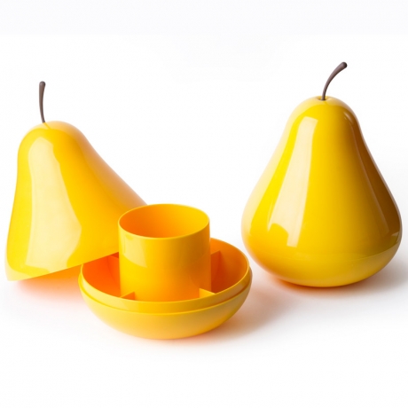 Органайзер Pear, желтый, Qualy