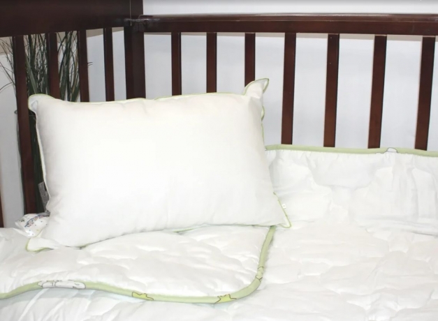 Одеяло всесезонное для детей  с бамбуком в хлопковом чехле "Бамбуковый медвежонок", 100х150 см. Natures