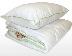 Одеяло всесезонное для детей с бамбуком в хлопковом чехле "Бамбуковый медвежонок", 100х150 см. Natures