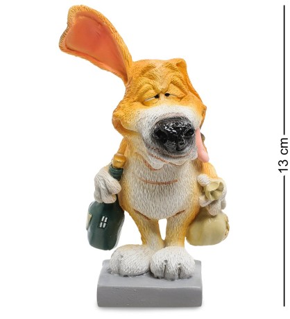 RV-901 Статуэтка Собака Бигль "Желаю удовольствий" (W.Stratford)