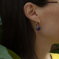 Серьги NATURAL LAPIS