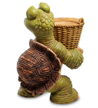 GG-4708-LE Фигура-кашпо "Подарок от черепашки" (Sealmark)