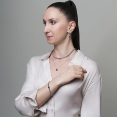 Серьги Silver Night