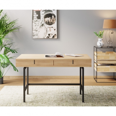 Комод Kopenhagen, коллекция "Копенгаген" 50*80*40, Сталь, Каучуковое дерево, Черный