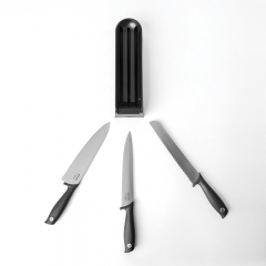 Ножи с подставкой для ящика, 3 шт. Brabantia