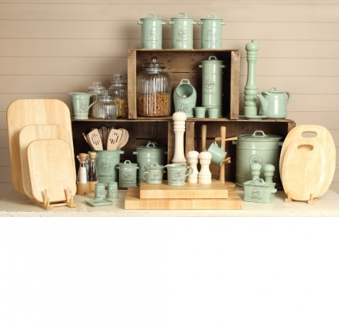 Ёмкость для хранения кофе, 11,5x11,5x18 см. Pride of Place Old Green T&G