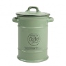 Ёмкость для хранения кофе, 11,5x11,5x18 см. Pride of Place Old Green T&G