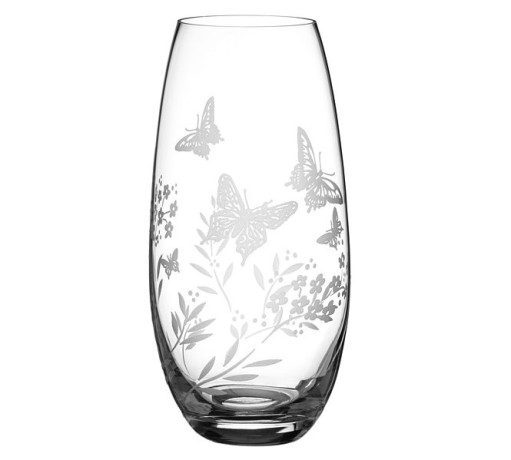 Ваза Бабочки, 25 см. Diamante