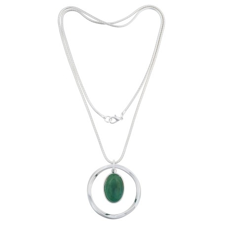 Колье GREEN AVENTURINE LN5132 G/S Fiore Luna