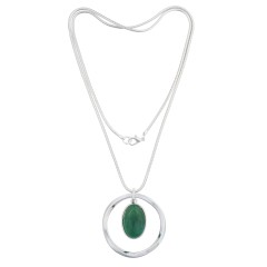 Колье GREEN AVENTURINE LN5132 G/S Fiore Luna