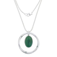 Колье GREEN AVENTURINE LN5132 G/S Fiore Luna