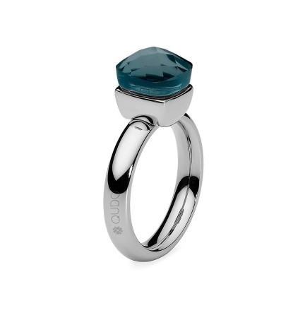 Кольцо Firenze london blue 16 мм. 626046 BL/S Qudo