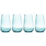 Набор стаканов для воды Opium, голубой, 0,57 л. 6 шт. Le Stelle