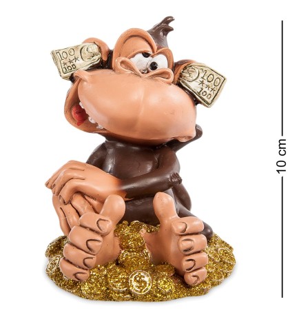 RV-476 Фигурка Обезьяна "Не слышу" (W.Stratford)