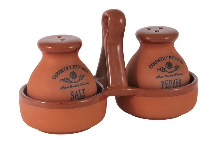 Набор для специй на подставке Умбра, Terracotta