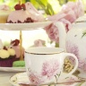 Чашка с блюдцем, 230 мл. Pink Peonies ASHDENE