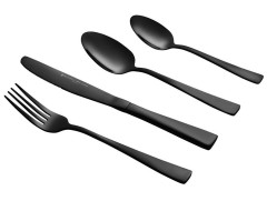 Набор столовых приборов Arden, чёрный, 4 персоны, 16 предметов, Maxwell & Williams