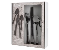 Набор столовых приборов Arden, чёрный, 4 персоны, 16 предметов, Maxwell & Williams