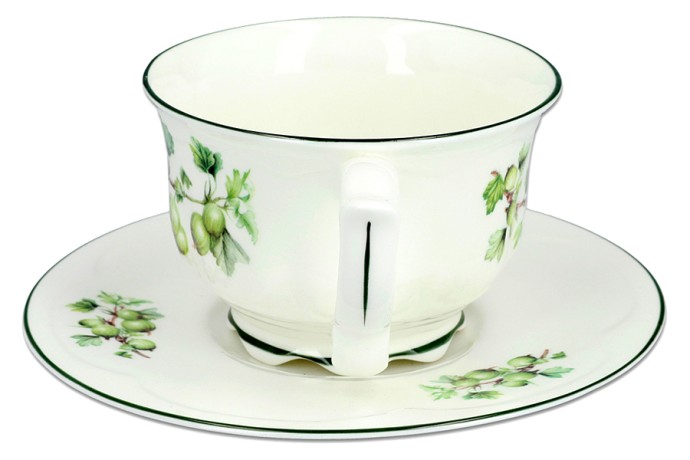 Чашка с блюдцем Крыжовник, 0,34 л. Carmani