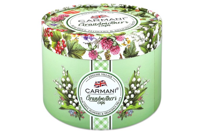 Чашка с блюдцем Крыжовник, 0,34 л. Carmani