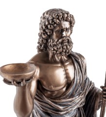 WS-558 Статуэтка "Асклепий - бог медицины и врачевания"