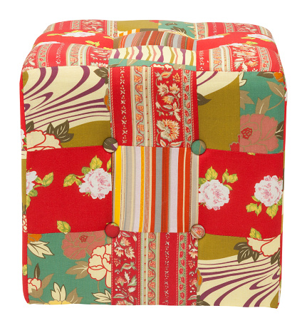 Пуф Sicilia разноцветный