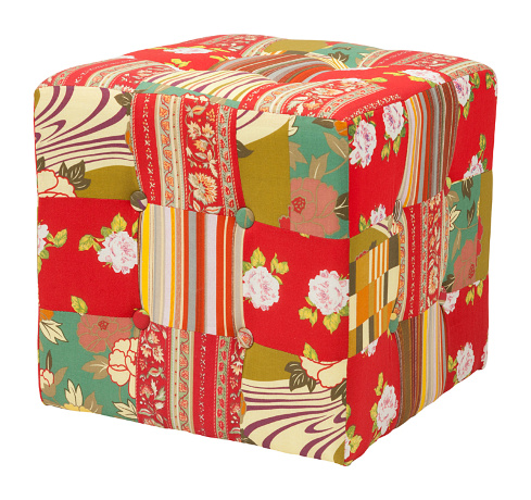 Пуф Sicilia разноцветный