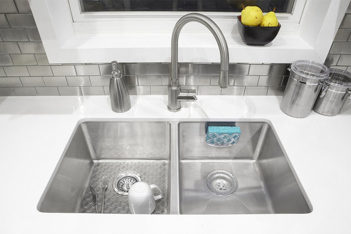 Подложка для раковины Meridian малая, прозрачная, Umbra