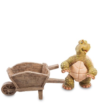 GG-4737-ME Фигура-кашпо "Садовник Черепашкин" (Sealmark)