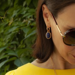 Серьги NATURAL LAPIS