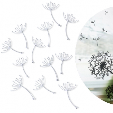 Декор для стен Pluff 9 элементов белый