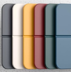 Зеркало One More Look, дуб, зеленый лес, 118x78x15 см. Umage