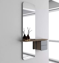 Зеркало One More Look, дуб, зеленый лес, 118x78x15 см. Umage