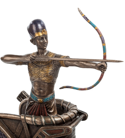 WS-498 Статуэтка "Рамзес II на колеснице"