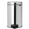 Мусорный бак newicon (12 л), металлическое внутреннее ведро, Стальной полированный Brabantia