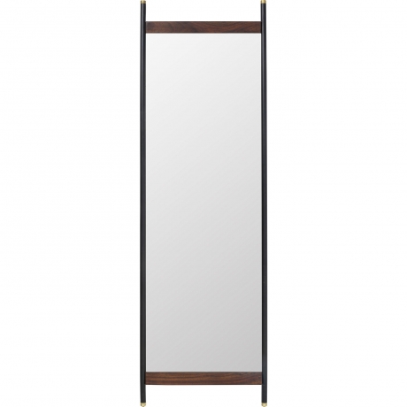 Зеркало Ravello, коллекция "Равелло" 55*180*3, Палисандр, Сталь, МДФ, Зеркальное стекло, Коричневый
