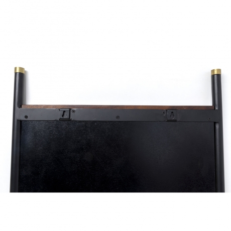 Зеркало Ravello, коллекция "Равелло" 55*180*3, Палисандр, Сталь, МДФ, Зеркальное стекло, Коричневый