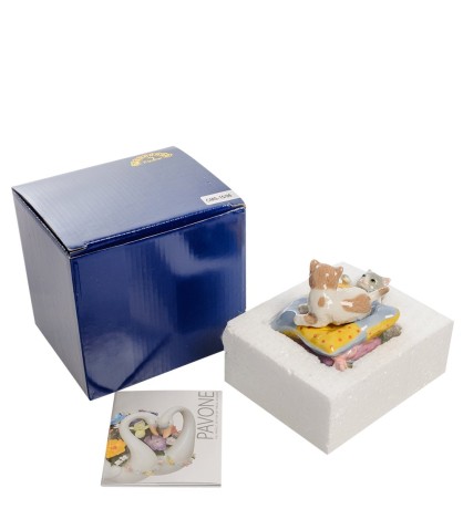 CMS-15/96 Статуэтка "Котята на подушке" (Pavone)