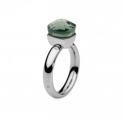 Кольцо Firenze Light Grey 16.5 мм 610734 BW/S Qudo