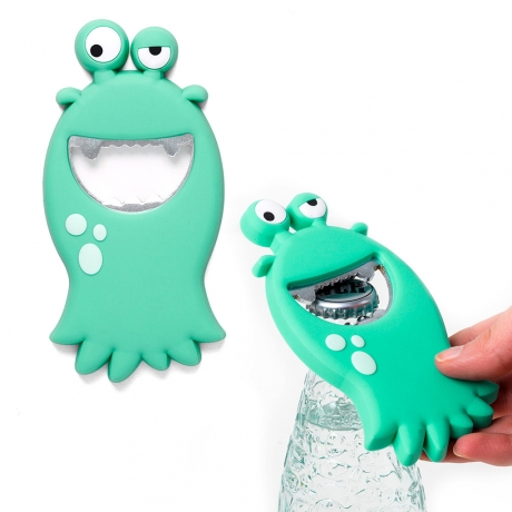 Открывалка Monster бирюзовая магнитная Balvi