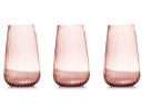 Набор стаканов для воды Opium, розовый, 0,57 л. 6 шт. Le Stelle